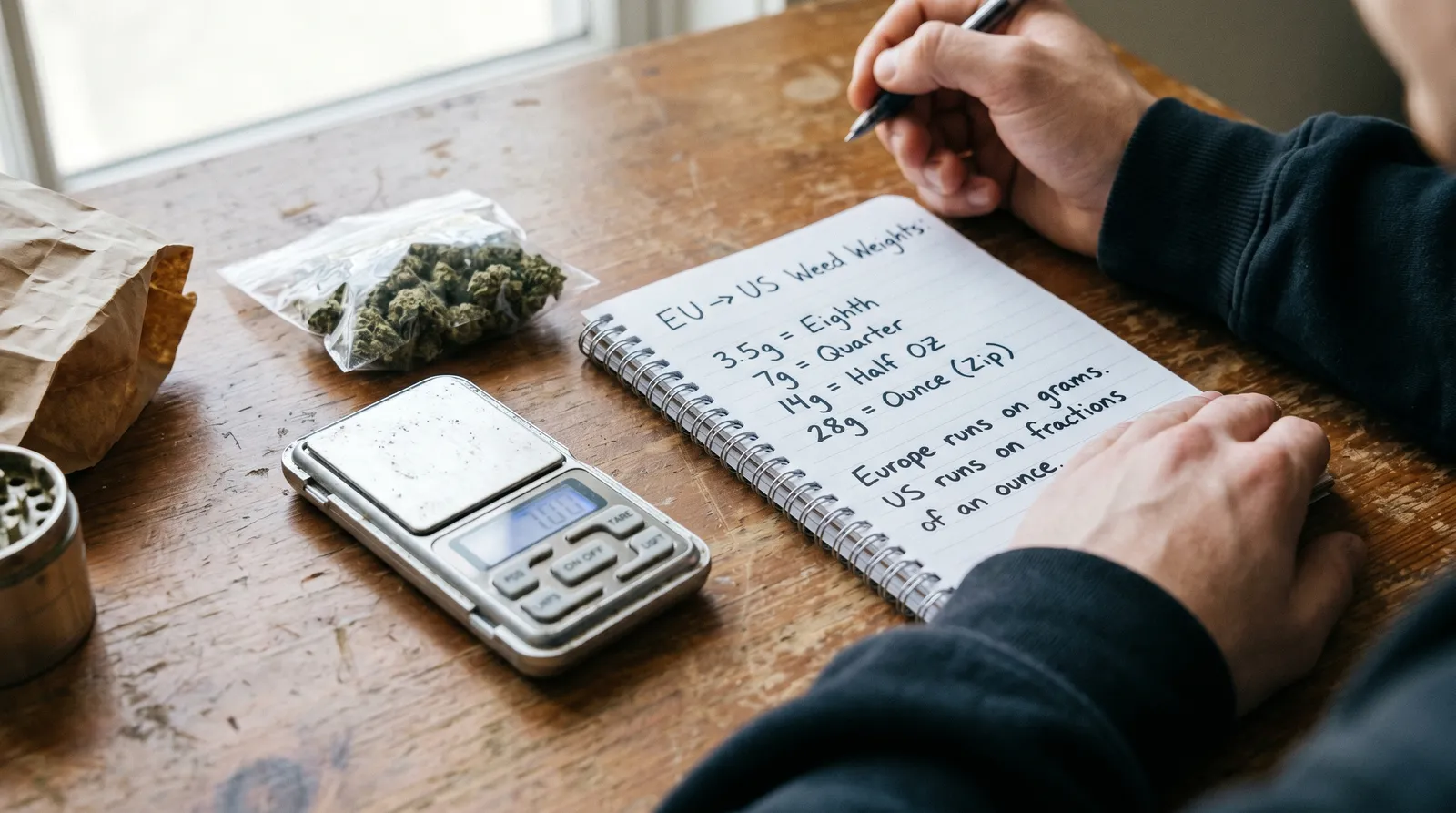 AZARIUS · Sammanfattning av cannabisvikter