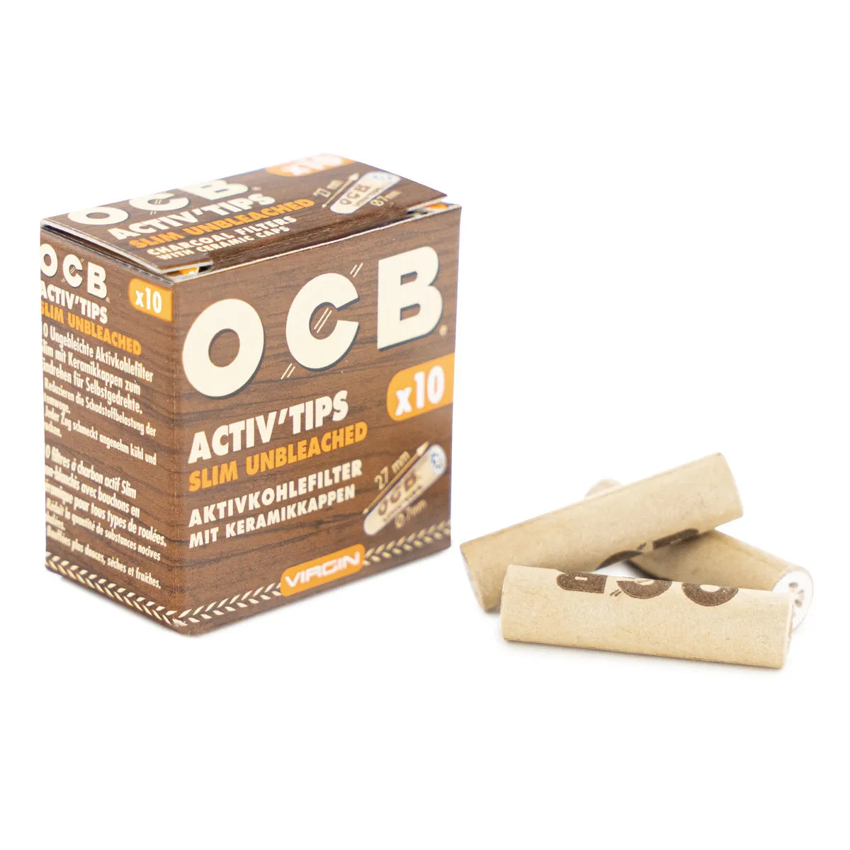 OCB Activ'Tips Slim Aktivt Kol-filter — bild 3
